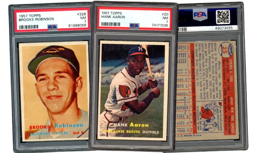 1957 Topps Baseball Cards 